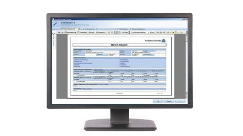Electronic Batch Record Management .